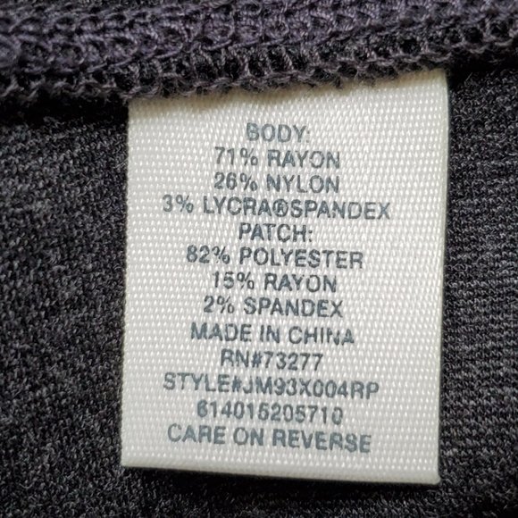 Mudd Gray High Rise FLX Ponte Legging Size XL (Juniors) - Picture 9 of 11